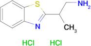 2-(1,3-Benzothiazol-2-yl)propan-1-amine dihydrochloride