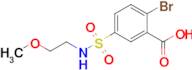 2-Bromo-5-[(2-methoxyethyl)sulfamoyl]benzoic acid