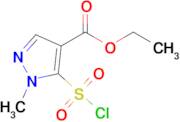 Ethyl 5-(chlorosulfonyl)-1-methyl-1h-pyrazole-4-carboxylate