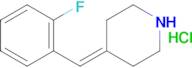 4-[(2-fluorophenyl)methylidene]piperidine hydrochloride