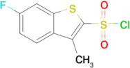 6-Fluoro-3-methyl-1-benzothiophene-2-sulfonyl chloride