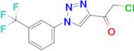 2-Chloro-1-[1-[3-(trifluoromethyl)phenyl]-1H-1,2,3-triazol-4-yl]ethanone