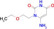 6-Amino-1-(2-ethoxyethyl)-1,2,3,4-tetrahydropyrimidine-2,4-dione