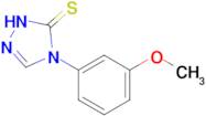 4-(3-methoxyphenyl)-4,5-dihydro-1H-1,2,4-triazole-5-thione