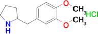 2-[(3,4-dimethoxyphenyl)methyl]pyrrolidine hydrochloride