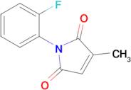 1-(2-Fluorophenyl)-3-methyl-2,5-dihydro-1h-pyrrole-2,5-dione