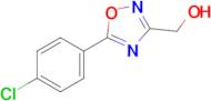 [5-(4-chlorophenyl)-1,2,4-oxadiazol-3-yl]methanol