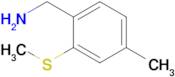 [4-methyl-2-(methylsulfanyl)phenyl]methanamine