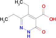 5,6-Diethyl-3-oxo-2,3-dihydropyridazine-4-carboxylic acid