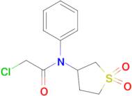 2-Chloro-N-phenyl-N-(tetrahydro-1,1-dioxido-3-thienyl)acetamide