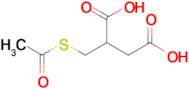 2-[(acetylsulfanyl)methyl]butanedioic acid