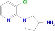 1-(3-Chloropyridin-2-yl)pyrrolidin-3-amine