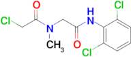 2-Chloro-n-{[(2,6-dichlorophenyl)carbamoyl]methyl}-n-methylacetamide