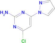 4-Chloro-6-(1h-pyrazol-1-yl)pyrimidin-2-amine