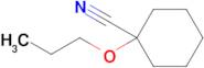 1-Propoxycyclohexane-1-carbonitrile