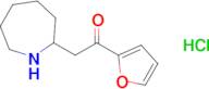 1-(2-furanyl)-2-(hexahydro-1H-azepin-2-yl)-Ethanone, hydrochloride (1:1)