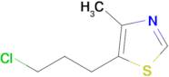 5-(3-Chloropropyl)-4-methyl-1,3-thiazole