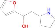 1-(Furan-2-yl)-2-(pyrrolidin-2-yl)ethan-1-ol