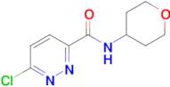 6-Chloro-N-(tetrahydro-2H-pyran-4-yl)-3-pyridazinecarboxamide