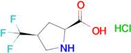 (2s,4s)-4-(Trifluoromethyl)pyrrolidine-2-carboxylic acid hydrochloride