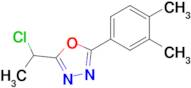 2-(1-Chloroethyl)-5-(3,4-dimethylphenyl)-1,3,4-oxadiazole