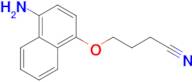 4-[(4-aminonaphthalen-1-yl)oxy]butanenitrile