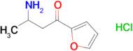 3-Amino-1-(furan-2-yl)butan-1-one hydrochloride