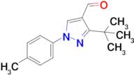 3-Tert-butyl-1-(4-methylphenyl)-1h-pyrazole-4-carbaldehyde