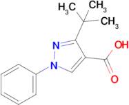 3-Tert-butyl-1-phenyl-1h-pyrazole-4-carboxylic acid