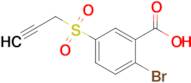 2-Bromo-5-(2-propyn-1-ylsulfonyl)benzoic acid