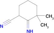 2-imino-3,3-dimethylcyclohexane-1-carbonitrile