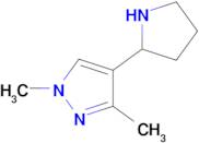 1,3-Dimethyl-4-(pyrrolidin-2-yl)-1h-pyrazole