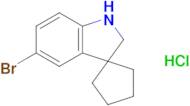 5'-Bromo-1',2'-dihydrospiro[cyclopentane-1,3'-indole] hydrochloride