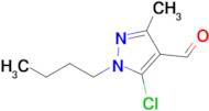 1-Butyl-5-chloro-3-methyl-1h-pyrazole-4-carbaldehyde