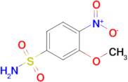 3-Methoxy-4-nitrobenzene-1-sulfonamide