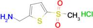 (5-Methanesulfonylthiophen-2-yl)methanamine hydrochloride