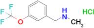 Methyl({[3-(trifluoromethoxy)phenyl]methyl})amine hydrochloride