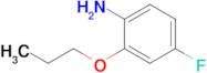 4-Fluoro-2-propoxyaniline