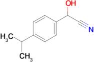 2-Hydroxy-2-[4-(propan-2-yl)phenyl]acetonitrile