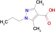 3,5-Dimethyl-1-propyl-1h-pyrazole-4-carboxylic acid