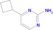 4-Cyclobutyl-2-pyrimidinamine