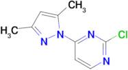 2-Chloro-4-(3,5-dimethyl-1h-pyrazol-1-yl)pyrimidine