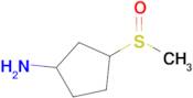 3-(Methylsulfinyl)cyclopentanamine