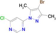 4-(4-Bromo-3,5-dimethyl-1h-pyrazol-1-yl)-6-chloropyrimidine