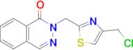 2-{[4-(chloromethyl)-1,3-thiazol-2-yl]methyl}-1,2-dihydrophthalazin-1-one