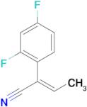 (2e)-2-(2,4-Difluorophenyl)but-2-enenitrile