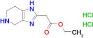 ethyl 2-{1H,4H,5H,6H,7H-imidazo[4,5-c]pyridin-2-yl}acetate dihydrochloride
