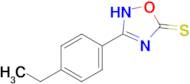 3-(4-ethylphenyl)-2,5-dihydro-1,2,4-oxadiazole-5-thione