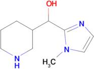 (1-Methyl-1h-imidazol-2-yl)(piperidin-3-yl)methanol