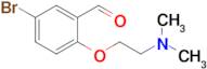 5-Bromo-2-[2-(dimethylamino)ethoxy]benzaldehyde